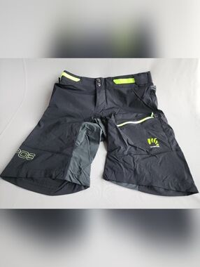 2 X Men's Karpos Mountain Bike Shorts  Black/Green, Blue/Blue